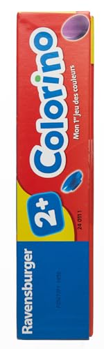 Ravensburger - Jeu Educatif - Colorino - Jeu d'apprentissage des couleurs et manipulation - Motricité et créativité - A partir de 2 ans - 24011 - version française