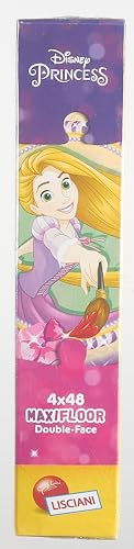Liscianigiochi Maxifloor 4x48 Princess, 91744, DISNEY Disney Puzzle Double face 4 x 48 Pièces Princesses