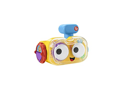 Fisher-Price - Robot d'éveil 4-en-1 - Bébé et Enfant - Lumière, Musique, Contenu Éducatif - Interactif, Transformable, Évolutif - Cadeau dès 6 Mois, version française, HCK38
