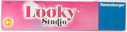 Ravensburger – Looky Studio – Loisir créatif – Dessin de mode – Stylisme – Activité détente et créative – Créativité – Dès 6 ans – 18028 – Version française, Néant
