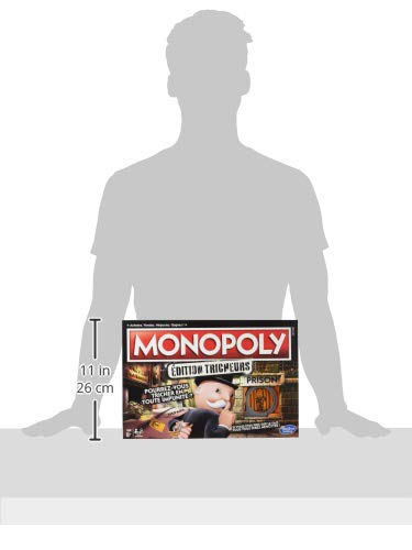 Monopoly Tricheurs, Jeu de Societe, Jeu de Plateau pour la Famille, Version Francaise, A partir de 8 Ans