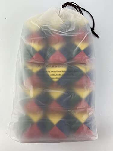 Coriver 15Pcs Ensemble de Balles de Jonglage, Jeux de Balle pour Enfants Jeux de Balle de Cirque Clown Boules de Jongle Colorées pour Adultes Enfants Débutants Jouet de Plein Air avec sac de rangement