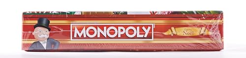 Winning Moves - Monopoly Noël - Jeu de société - Jeu de plateau - A partir de 8 ans - 2 à 6 joueurs - Version française
