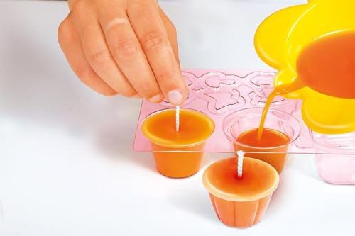 Clementoni - Ma Fabrique de Bougies - Créateur de Talents - Coffret Créatif - Réalise Facilement des Bougies Originales - Décoration - Pour Enfants à Partir de 8 Ans, Taille unique