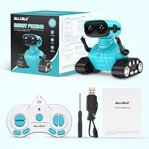 Robot Enfant Jouet, Télécommandés Rechargeables, Garçons et Filles 3-8 Ans