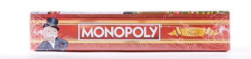Winning Moves - Monopoly Noël - Jeu de société - Jeu de plateau - A partir de 8 ans - 2 à 6 joueurs - Version française