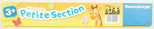 Ravensburger - Jeu Educatif - Mes jeux de petite section - Coffret complet éducatif - 20 activités programme 1e année maternelle - A partir de 3 ans - 24522
