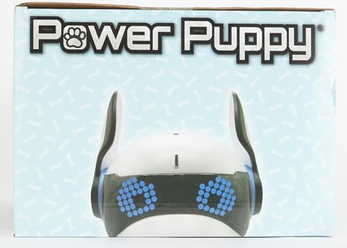 Lexibook Power Puppy - Mon Robot Chien Savant à dresser - Robot programmable avec télécommande, fonction dressage et contrôle gestuel, danse, musique, effets lumineux, rechargeable - DOG01