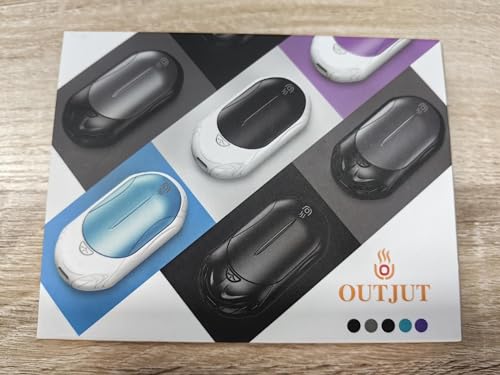 2 Packs Chauffe Main Réutilisable, Rechargeable (USB)