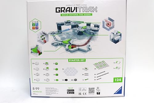 Ravensburger - Gravitrax - Starter Set 122 pièces - Circuit de billes - Jeu de construction créatif - Parcours de billes à construire - Dès 8 ans - Version française - 22410