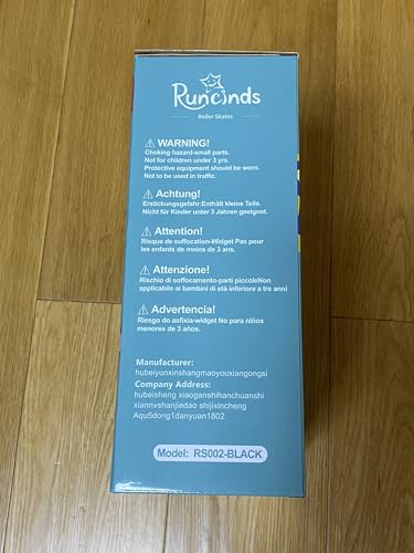 Runcinds Patins à roulettes réglables pour Enfants pour garçons Filles, Patins à roulettes pour Tout-Petits pour débutants avec Roues Lumineuses