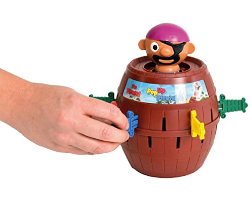 TOMY Officiel - Pic Pirate Jeux de Société pour Enfants, Jouet pour Noël,Jouet Enfant 4 ans, Jeu Rigolo pour Groupes, Cadeau Anniversaire Idéal, Jeux 4 ans+