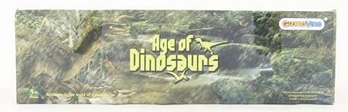GizmoVine Dinosaure Jouet,Figurine Dinosaure, Ensemble de 20 Figurine Dinosaure Enfant,lot Dinosaure sont colorés à la Main,dinausaire Jouet Incluant 25cm T. Rex, Triceratops, Velociraptor……