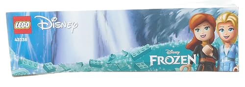 Lego Disney Princess Le Château de Glace d’Elsa - Jouet de Princesse La Reine des Neiges - 2 Figurines Animales et Mini-Poupées Elsa et Anna - Idée Cadeau pour Filles et Garçons Dès 4 Ans 43238
