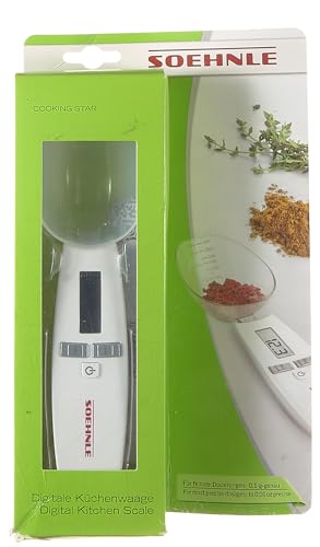 Cuillère doseuse électronique à graduation 0,1 g jusqu'à 500 g