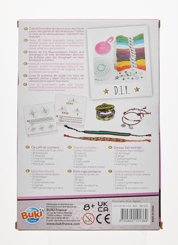 Buki France BE102-Be BUKI BE102 – Be Teens – Bracelets d'amitié, 20 cm × 5 cm × 28 cm