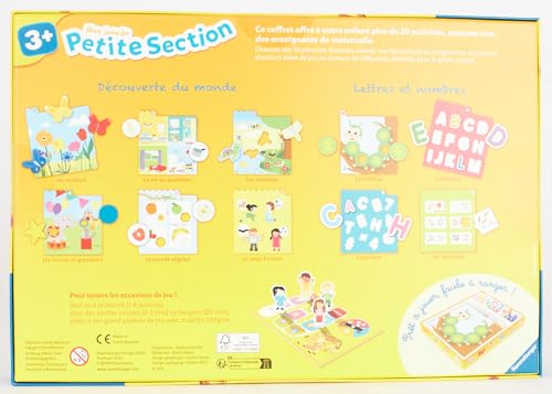 Ravensburger - Jeu Educatif - Mes jeux de petite section - Coffret complet éducatif - 20 activités programme 1e année maternelle - A partir de 3 ans - 24522