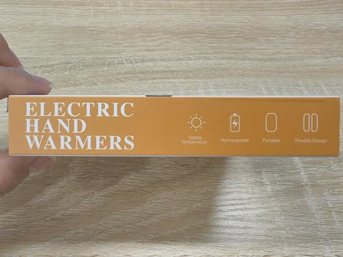 2 Packs Chauffe Main Réutilisable, Rechargeable (USB)