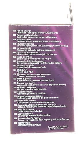Philips GC026/80 Rasoir Anti-Bouloche et Anti-Peluche - Noir et Or