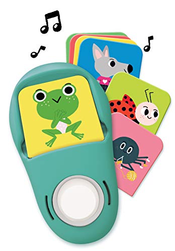 Nathan - Coucou les Animaux - jeu d'éveil sonore et musical - jeu éducatif electronique - Découvre les animaux en chanson à travers 20 comptines - pour Enfants à partir de 2 ans