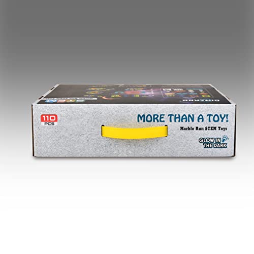 BINZKBB Blocs de Construction Magnétiques Enfants Jouet - 110 pièces 3D Jeux de Construction Éducatifs Aimanté Enfants Lumineux - Cadeaux de Créatif pour Enfants,Garçons et Filles de 3 4 5 6 7 8 Ans+