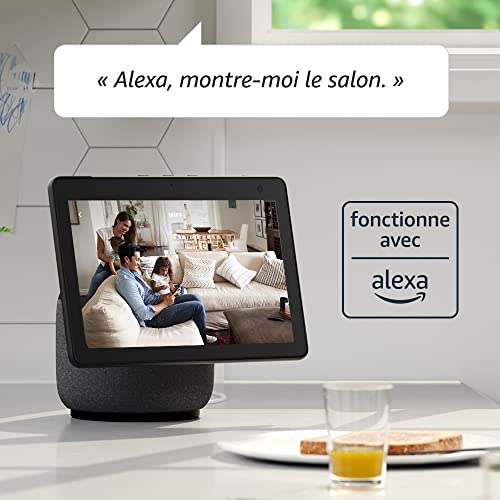 Blink Mini | Caméra d'intérieur connectée compacte à brancher | Vidéo HD 1080p, vision nocturne, détection de mouvements, audio bidirectionnel, config. facile, fonctionne avec Alexa | 1 caméra, Blanc