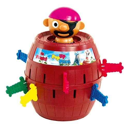 TOMY Officiel - Pic Pirate Jeux de Société pour Enfants, Jouet pour Noël,Jouet Enfant 4 ans, Jeu Rigolo pour Groupes, Cadeau Anniversaire Idéal, Jeux 4 ans+