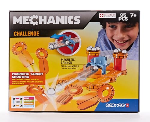 Geomag Mechanics Gravity 771, Challenge, Jeu de Construction, 95 Pièces