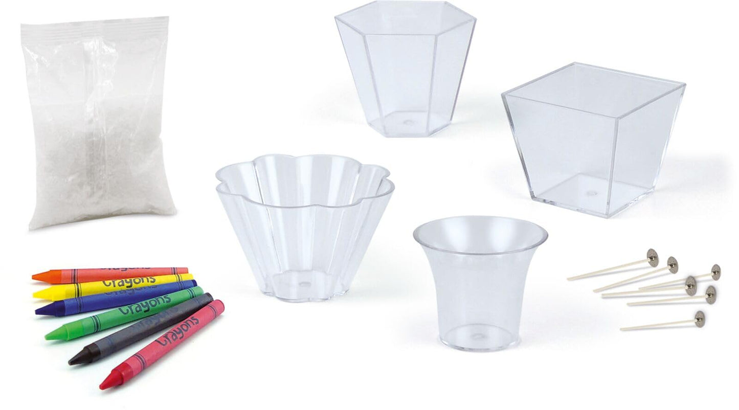 Maped Creativ - Mallette Bougies Gourmandes Loisirs Créatifs pour Enfants dès 8 ans - Activité Manuelle Fabrique des Bougies de Cire Desserts Cupcake, Gâteaux et Patisseries, Multicolore, 18 Unités