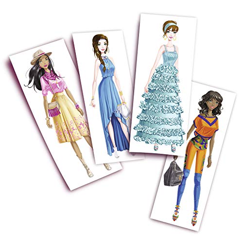 Ravensburger – Looky Studio – Loisir créatif – Dessin de mode – Stylisme – Activité détente et créative – Créativité – Dès 6 ans – 18028 – Version française, Néant