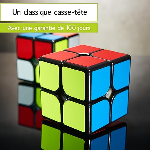 CUBIDI® Originale Cube Magique 2x2x2 - Type Los Angeles | Speedcube de Vitesse avec Caractéristiques de Rotation Optimisées - Classique Jouet 2x2 | Le Puzzle 3D Casse Tete pour Adulte et Enfant