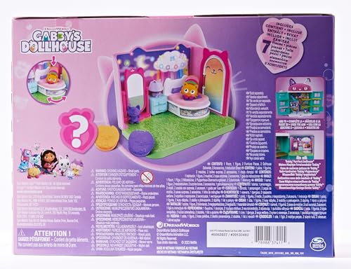 Gabby et la Maison Magique - Gabby Dollhouse - Playset La Chambre Polochat - 1 Figurine + Accessoires - Pièce Pour Maison de Poupée - Dessin Animé Gabby Et La Maison Magique - Jouet Enfant 3 Ans et +