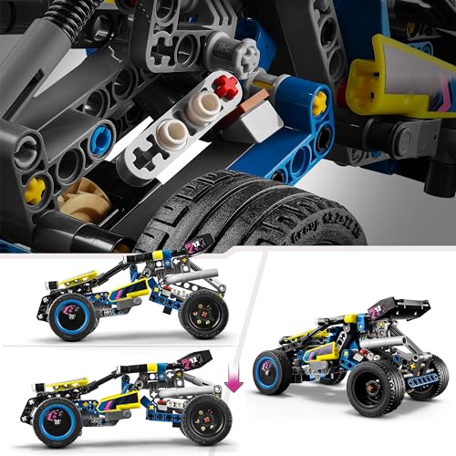 LEGO Technic Le Buggy Tout-Terrain de Course, Véhicule de Rallye, Jouet de Construction de Voiture de Course, Cadeau pour Garçons et Filles Dès 8 Ans 42164