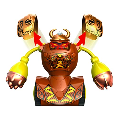Silverlit - YCOO - Pack 2 Robots Kombat Viking Télécommandé - Jouet pour Enfant dès 5 Ans - Facile à déballer-14cm- Avance Et Frappe Ton Adversaire pour Le Mettre au Sol -Emballage Ecologique
