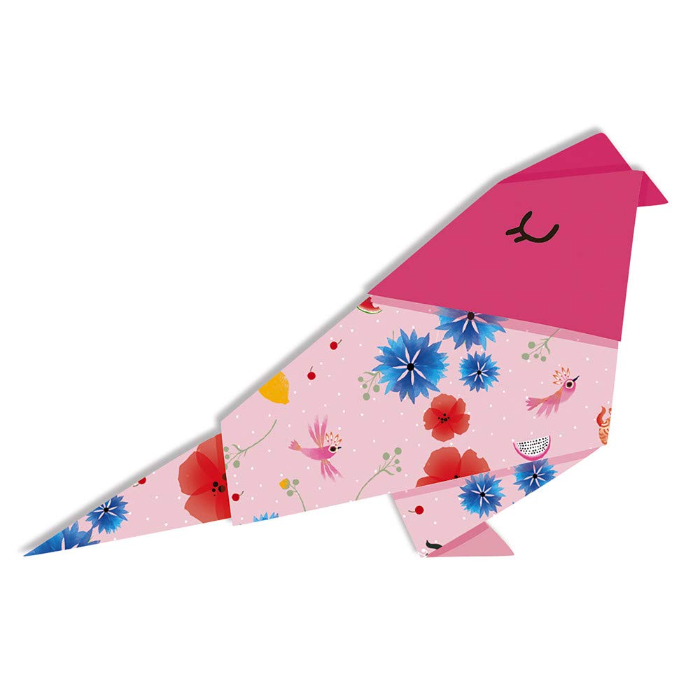 Janod - Origami Delightful Decoration - Les Ateliers du Calme - Childrens Creative Leisure Kit - Encourages Creativity - Suitable for ages 10 and up - J07887