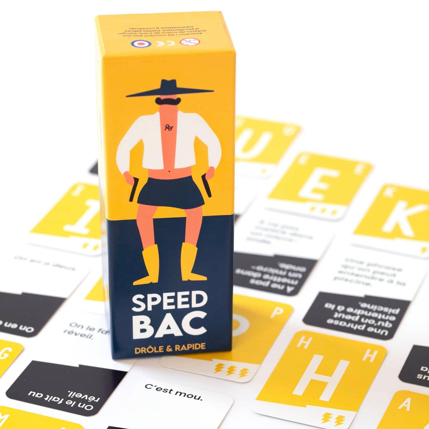 Speedbac - Jeu de société Famille et Amis - Parfait pour Mettre l'ambiance - 2 à 7 Joueurs - Grand Prix du Jouet 2024