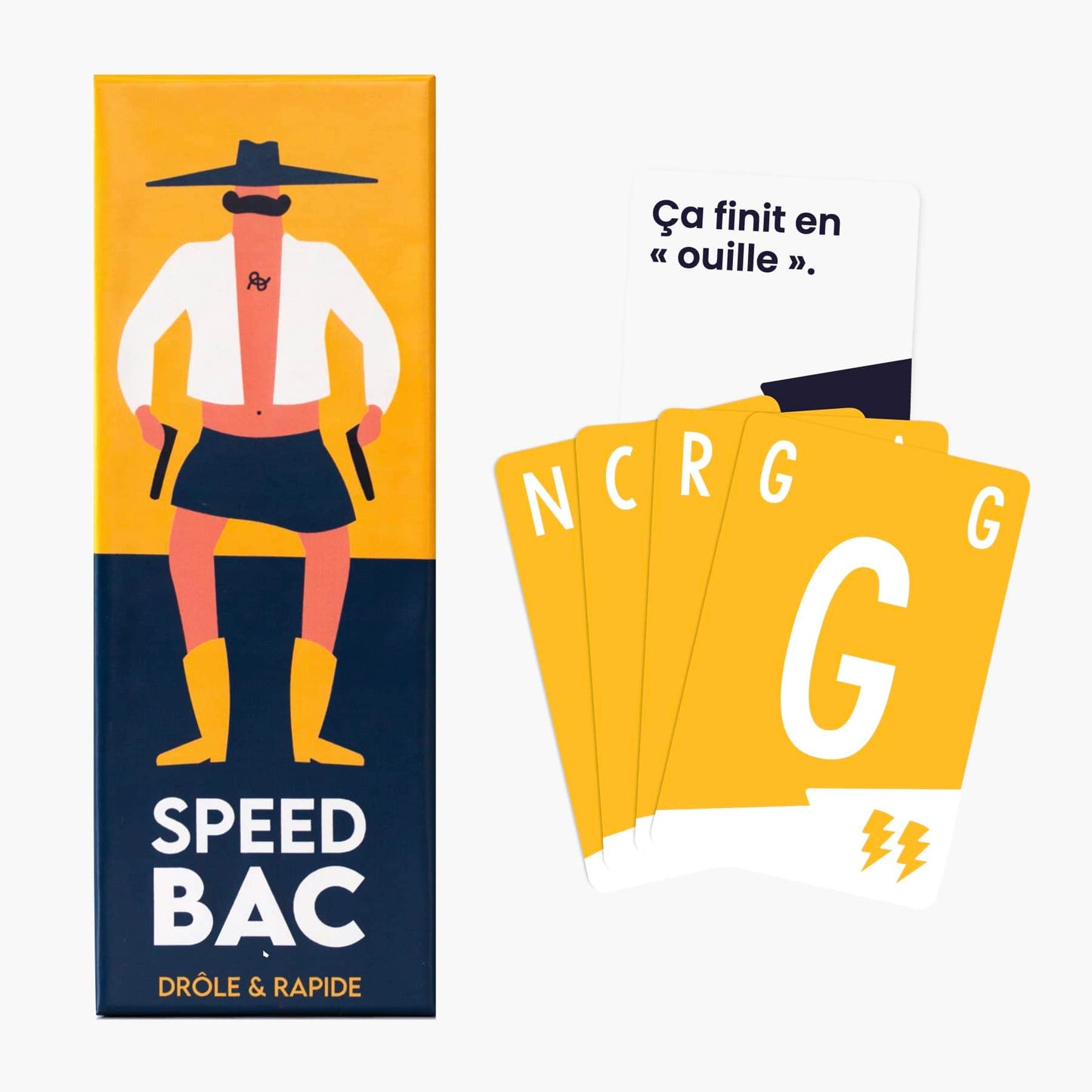 Speedbac - Jeu de société Famille et Amis - Parfait pour Mettre l'ambiance - 2 à 7 Joueurs - Grand Prix du Jouet 2024