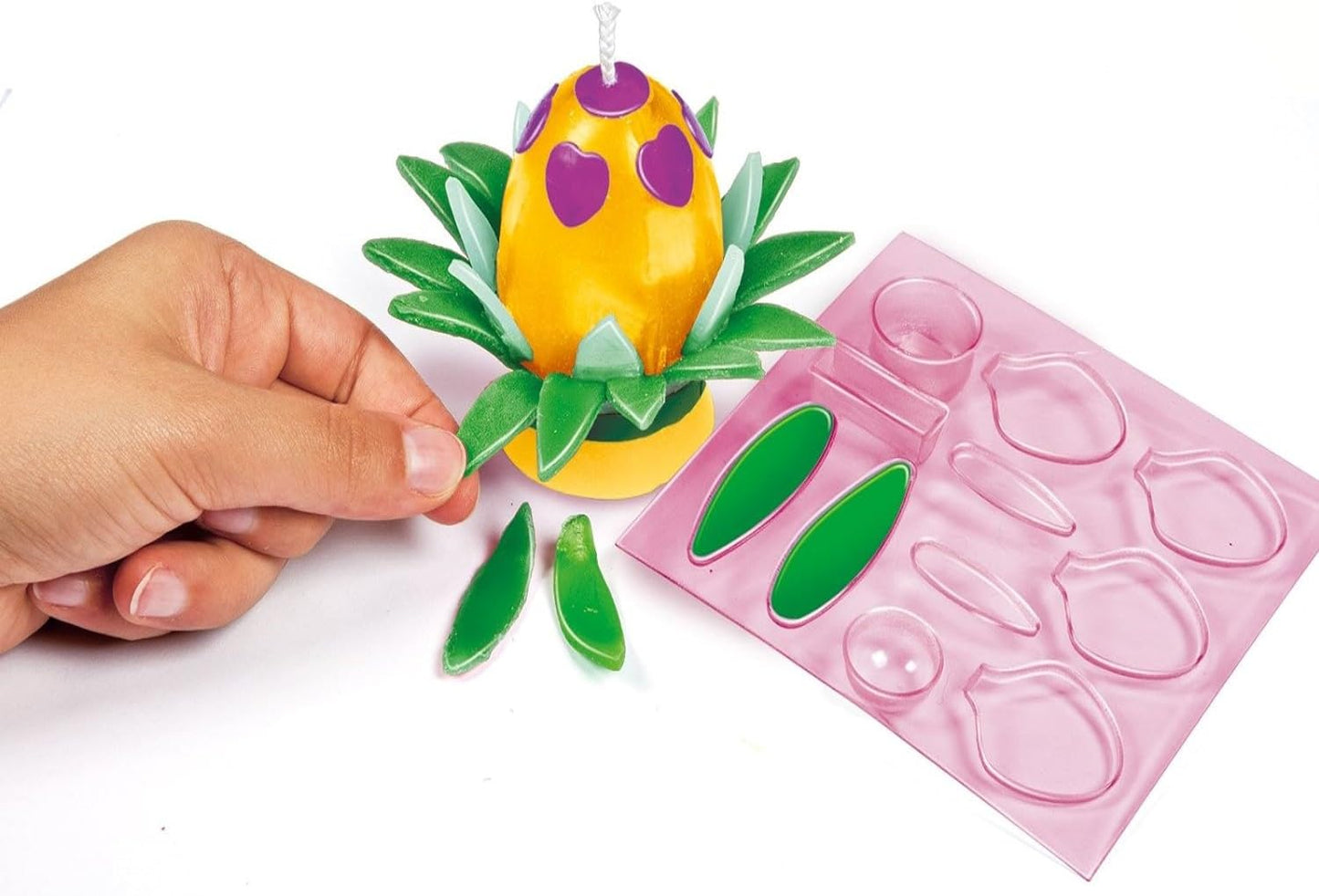 Clementoni - Ma Fabrique de Bougies - Créateur de Talents - Coffret Créatif - Réalise Facilement des Bougies Originales - Décoration - Pour Enfants à Partir de 8 Ans, Taille unique