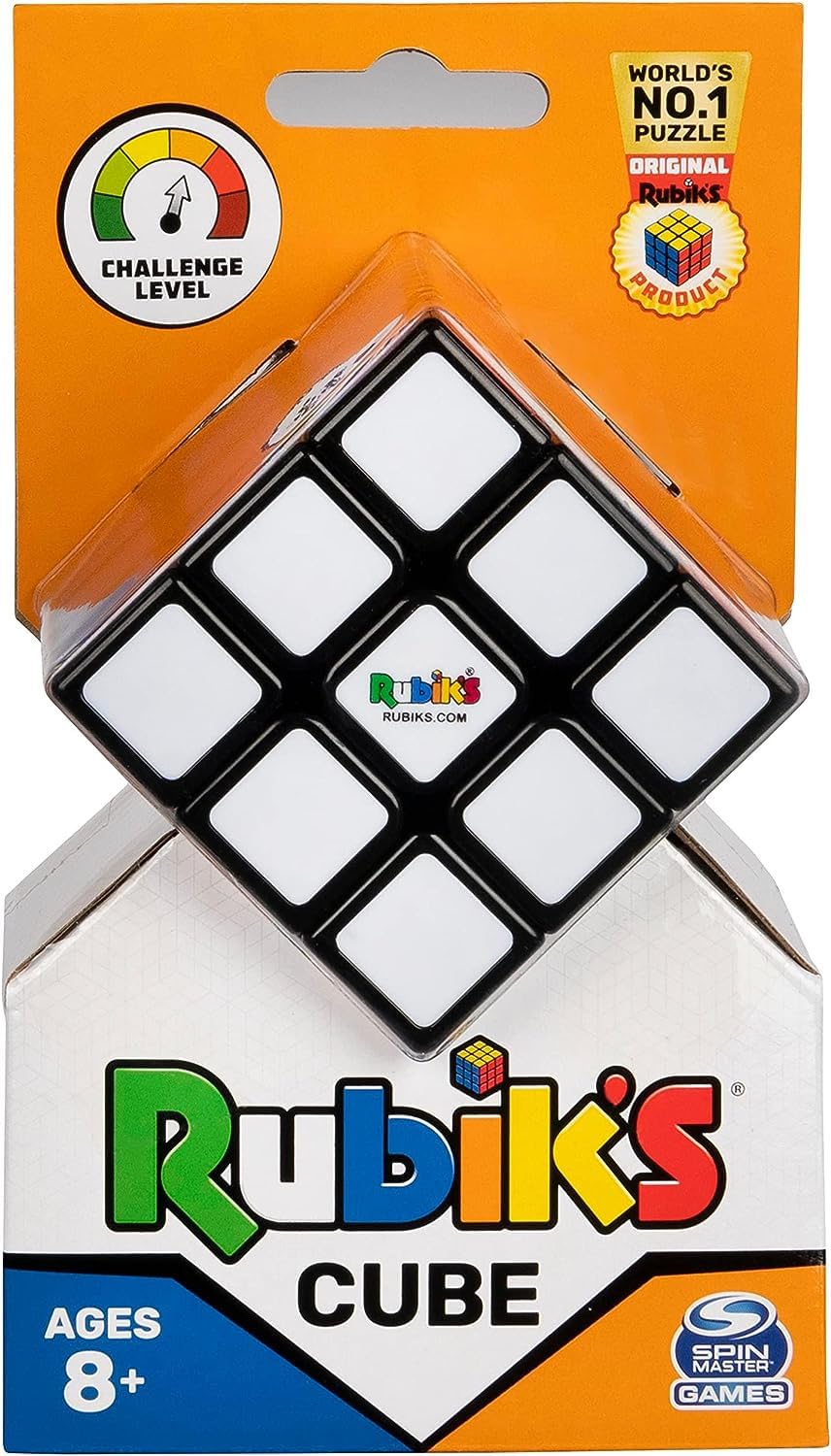 RUBIK'S Cube 3X3 - Jeu Casse-Tête Adulte Et Enfant - Rubik’s Cube Magique - Puzzle 3x3 Original Correspondance Couleurs - Puzzle Résolution de Problème - Casse-tête Enfant - Jeu Enfant 8 Ans et +
