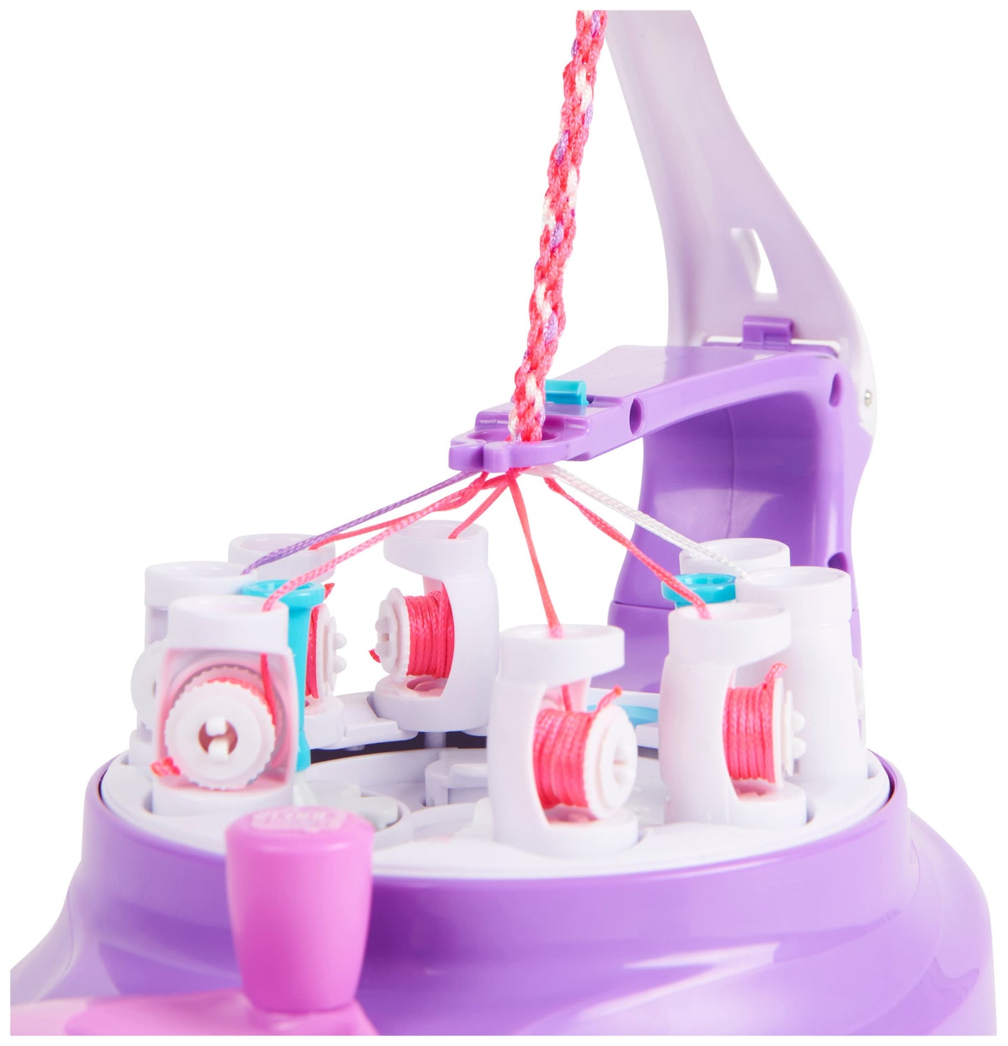 COOL MAKER - KUMI KREATOR 3 EN 1 - Machine Création 2 Colliers & 5 Bracelets - Utilisation Simple En Sécurité - Tendance Fun & Facile - Accessoires Inclus - Jouet Enfant 8 Ans et + - Loisirs Créatifs