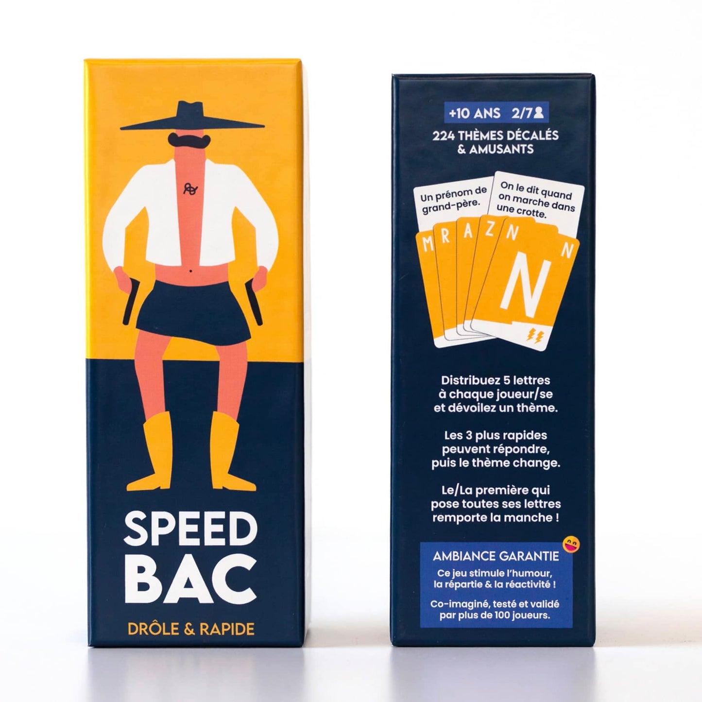 Speedbac - Jeu de société Famille et Amis - Parfait pour Mettre l'ambiance - 2 à 7 Joueurs - Grand Prix du Jouet 2024
