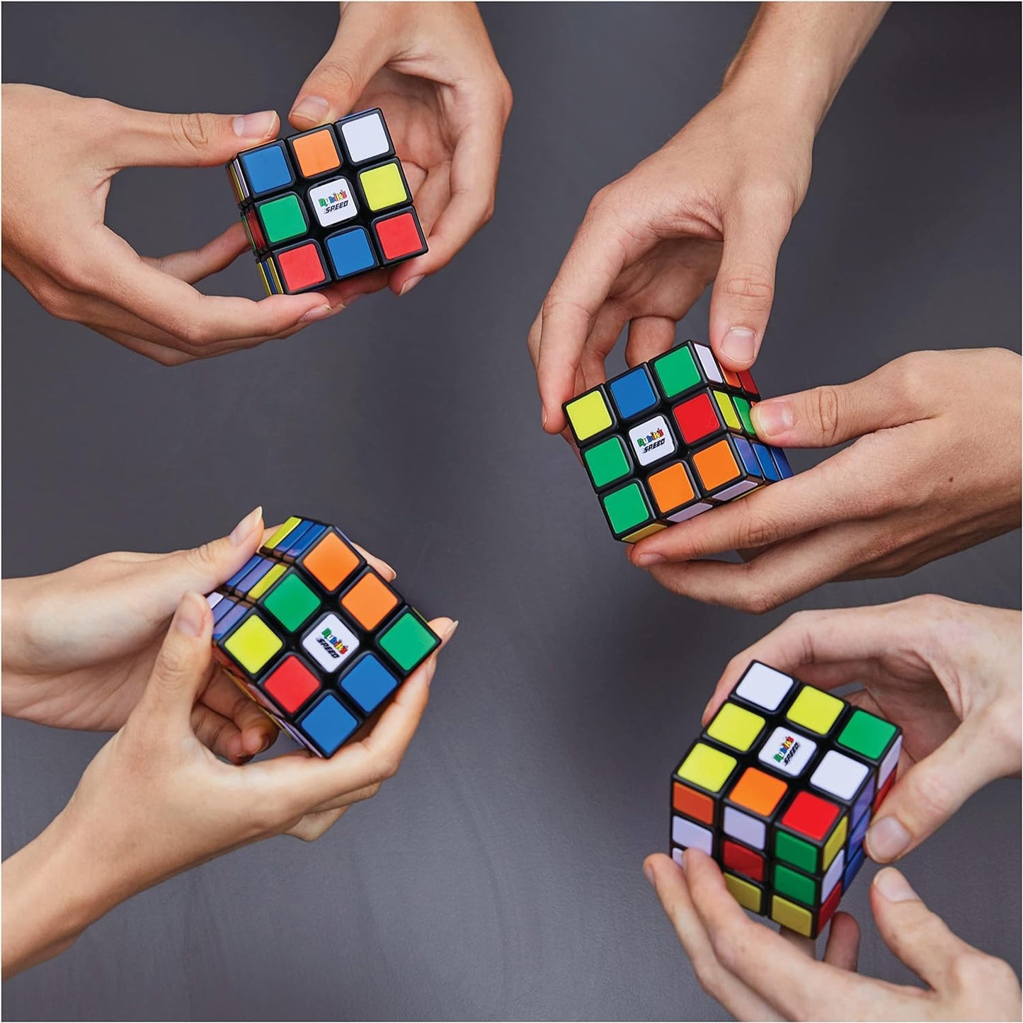 RUBIK'S Cube 3X3 - Jeu Casse-Tête Adulte Et Enfant - Rubik’s Cube Magique - Puzzle 3x3 Original Correspondance Couleurs - Puzzle Résolution de Problème - Casse-tête Enfant - Jeu Enfant 8 Ans et +