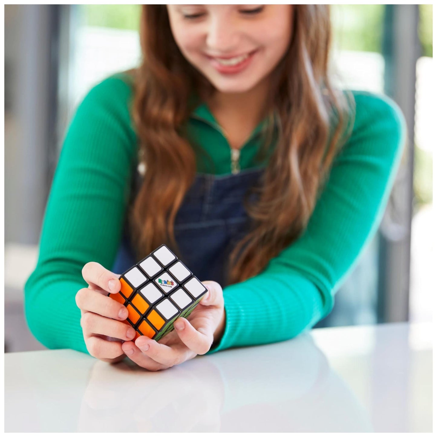 RUBIK'S CUBE 3X3 - Jeu Casse-Tête Adulte Et Enfant - Rubik’s Cube Magique - Puzzle 3x3 Original Correspondance Couleurs - Puzzle Résolution de Problème - Casse-tête Enfant - Jeu Enfant 8 Ans et +