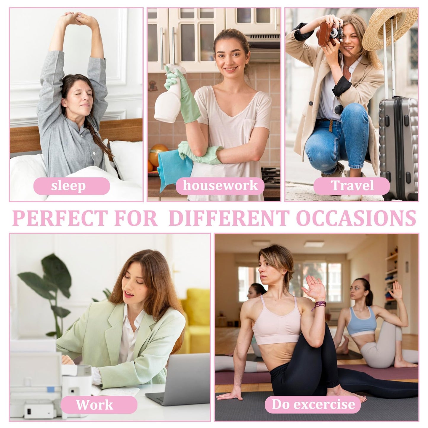 Set de 4 Pièces bigoudis Sans Chaleur