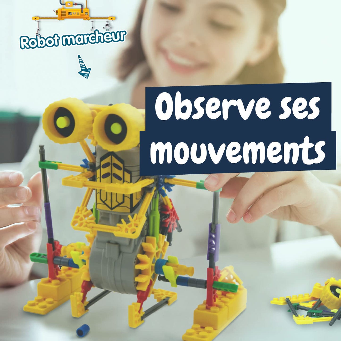 Science4you Betabot, Robot pour Enfant - Kit Robot à Construire de 126 pièces - Monter Un Robot Jouet pour Enfants, Jeux de Construction et Cadeaux pour Garçon et Fille 6 7 8 9 10+ Ans