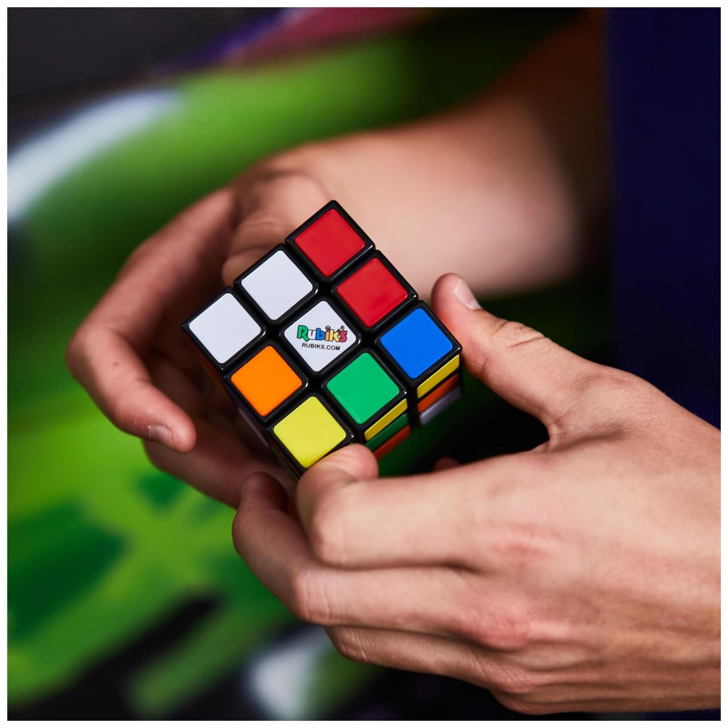 RUBIK'S CUBE 3X3 - Jeu Casse-Tête Adulte Et Enfant - Rubik’s Cube Magique - Puzzle 3x3 Original Correspondance Couleurs - Puzzle Résolution de Problème - Casse-tête Enfant - Jeu Enfant 8 Ans et +