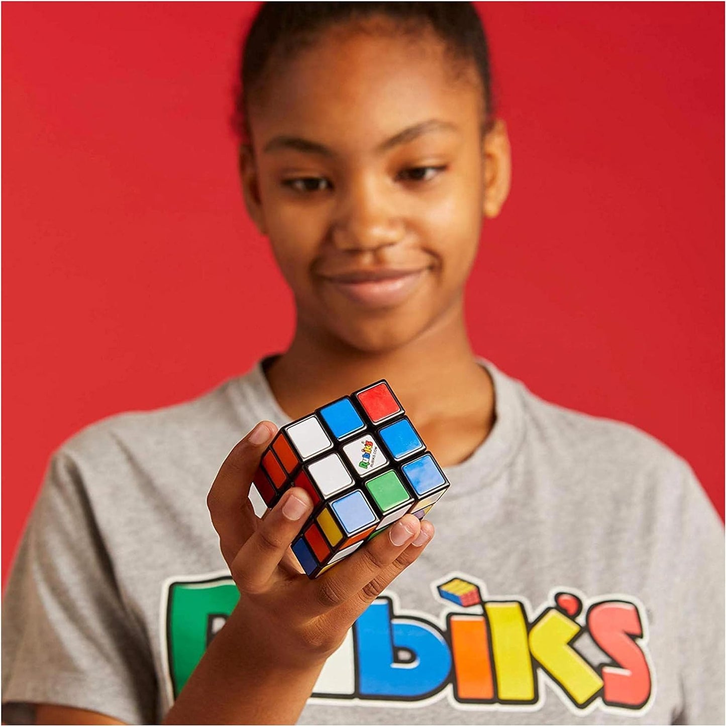 RUBIK'S Cube 3X3 - Jeu Casse-Tête Adulte Et Enfant - Rubik’s Cube Magique - Puzzle 3x3 Original Correspondance Couleurs - Puzzle Résolution de Problème - Casse-tête Enfant - Jeu Enfant 8 Ans et +