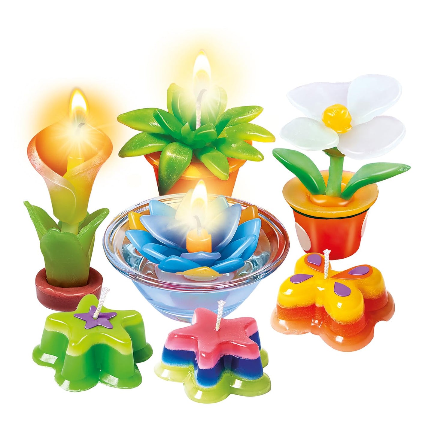 Clementoni - Ma Fabrique de Bougies - Créateur de Talents - Coffret Créatif - Réalise Facilement des Bougies Originales - Décoration - Pour Enfants à Partir de 8 Ans, Taille unique