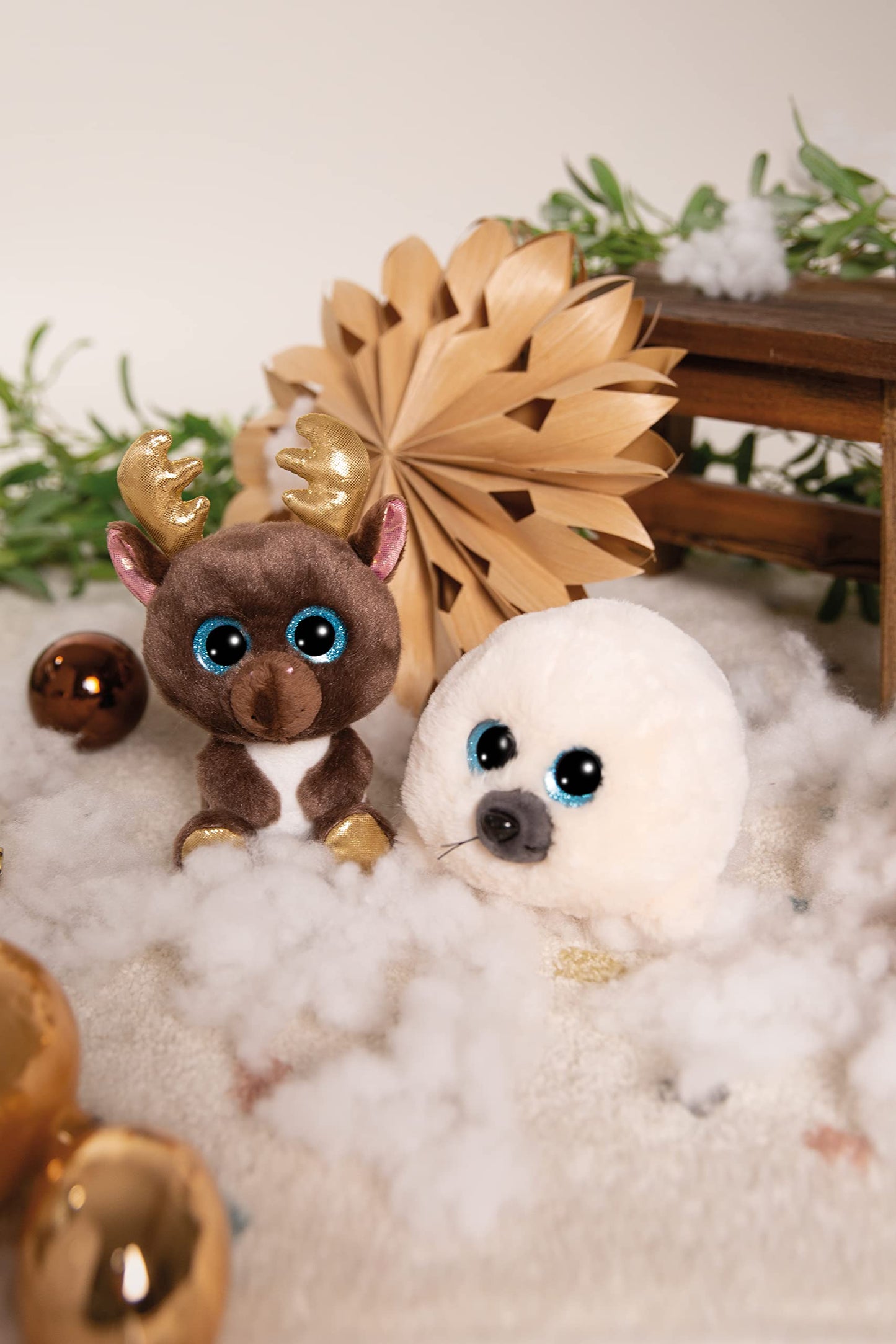 NICI Peluche GLUBSCHIS Renne Chocolate Mousse