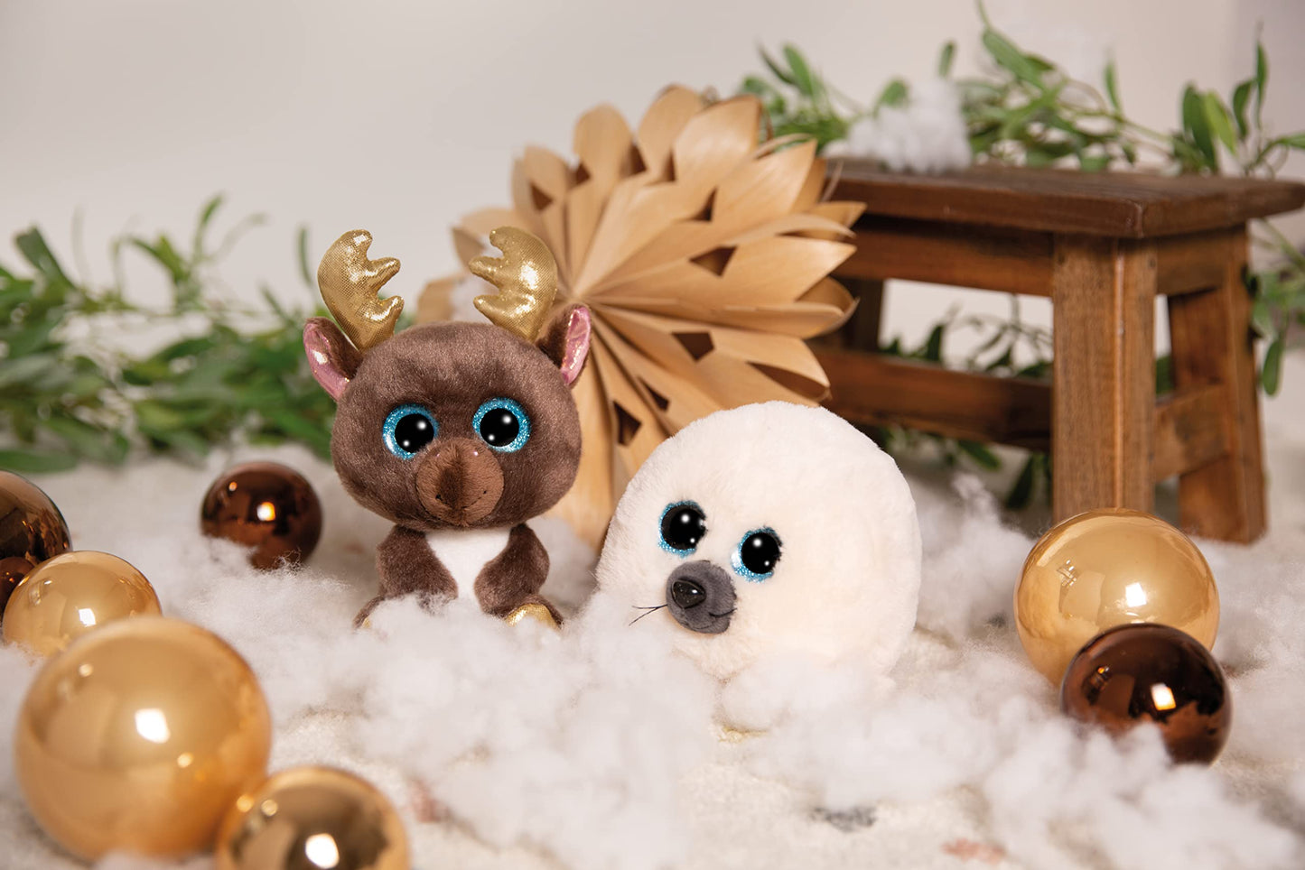 NICI Peluche GLUBSCHIS Renne Chocolate Mousse